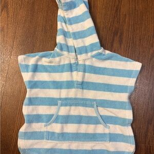 ✨ Pottery Barn Kids Hooded Terry Poncho | 12–18M ✨
